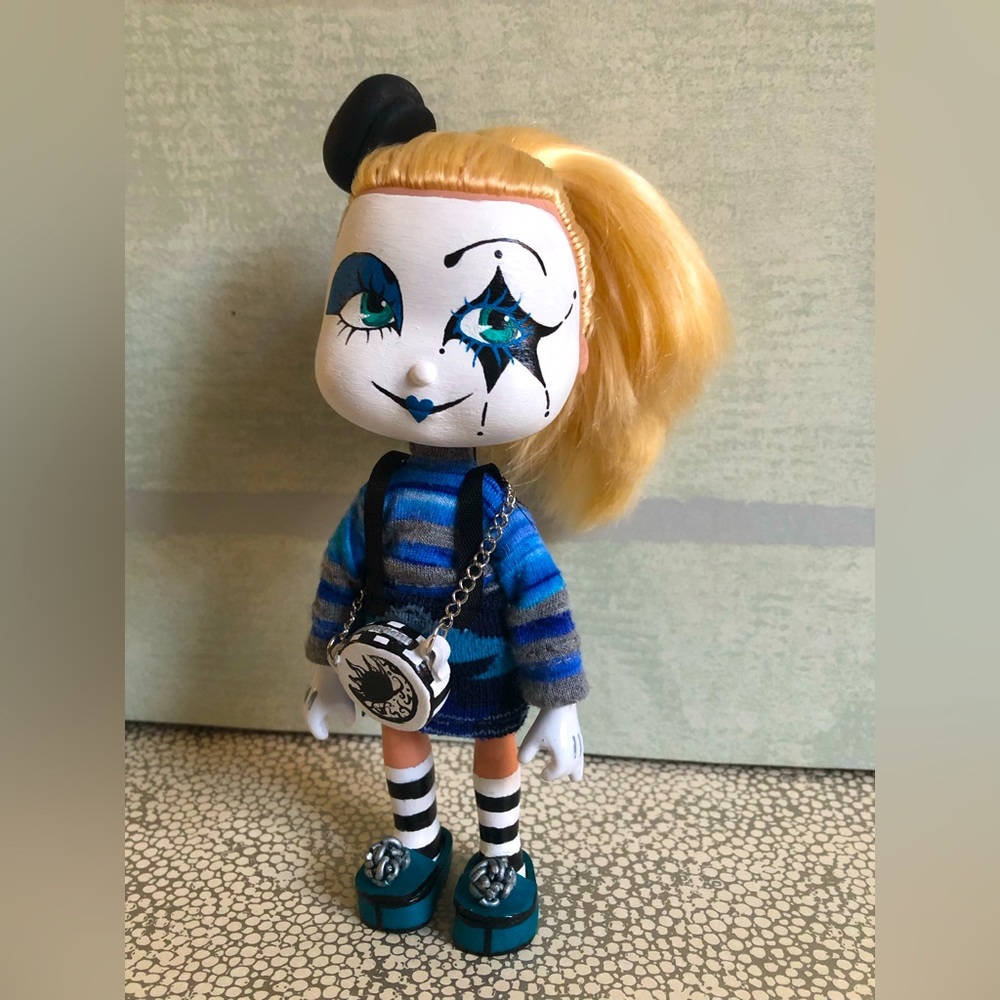 Revamped Repainted OOAK Disney Minnie Mouse Doll